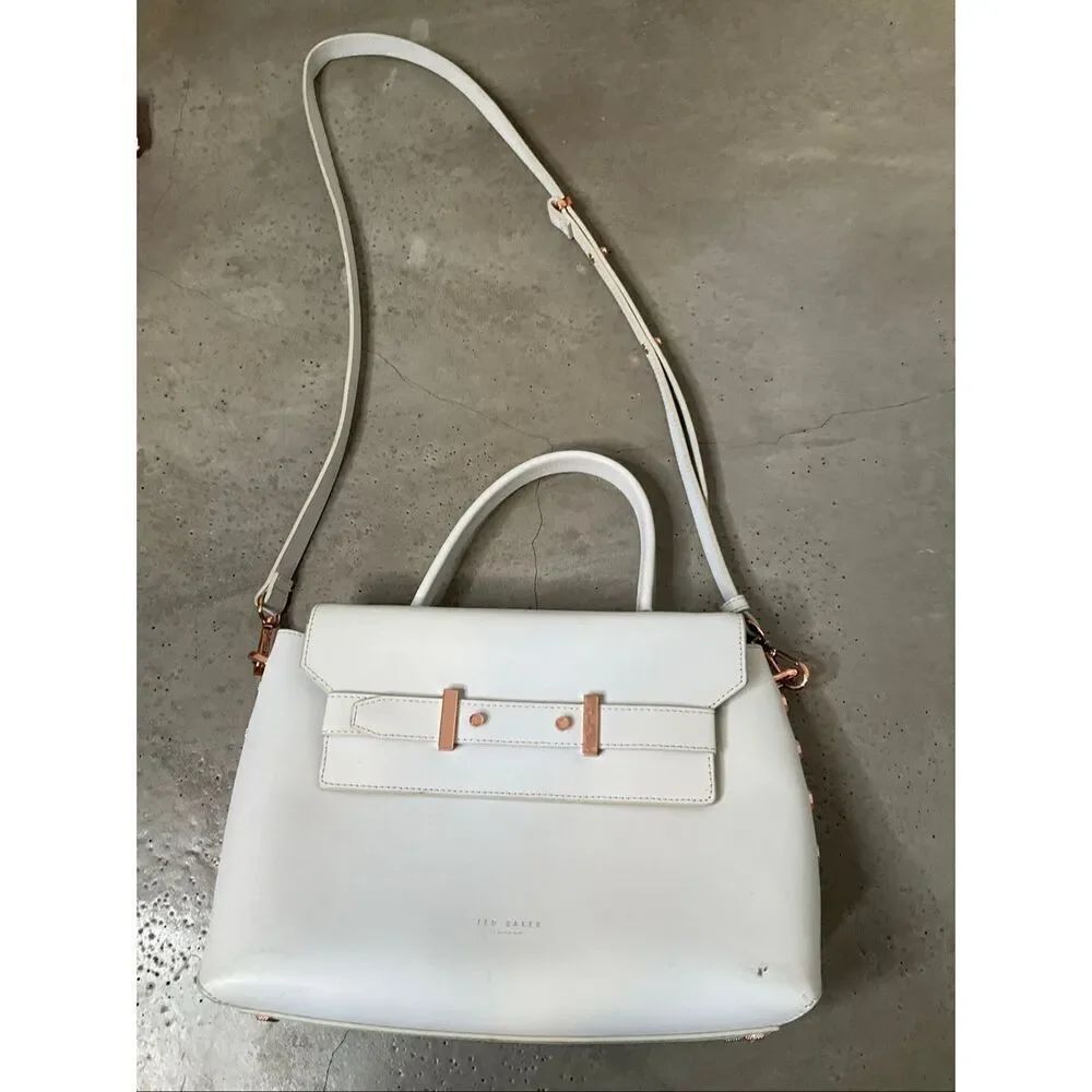 Ted Baker Taymar Studded Leather Satchel